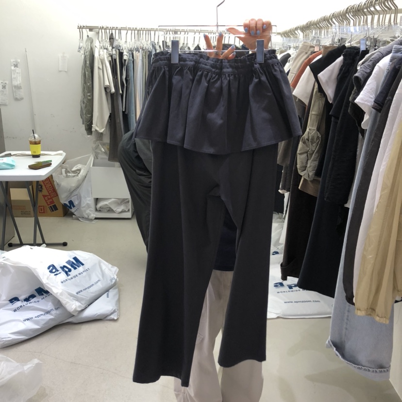 PADO韓國直郵女裝新品人氣時尚熱賣26春夏職業推薦裙褲褶皺PADO裙褲