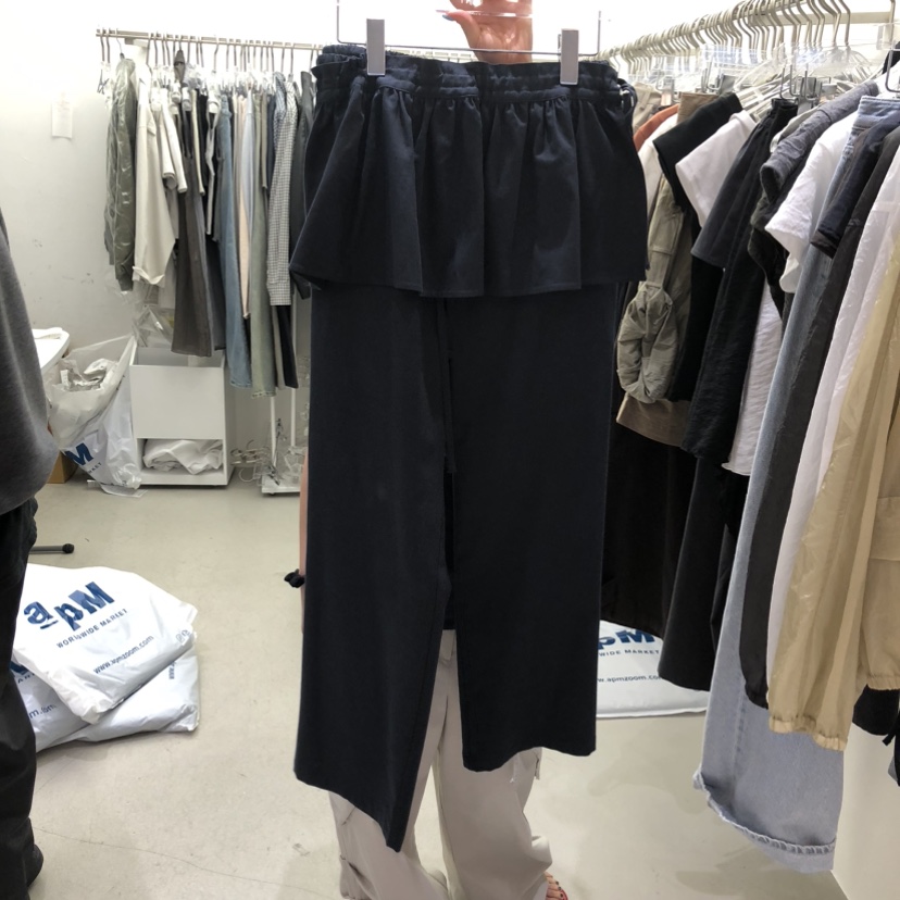 PADO韓國直郵女裝新品人氣時尚熱賣26春夏職業推薦裙褲褶皺PADO裙褲圖色2