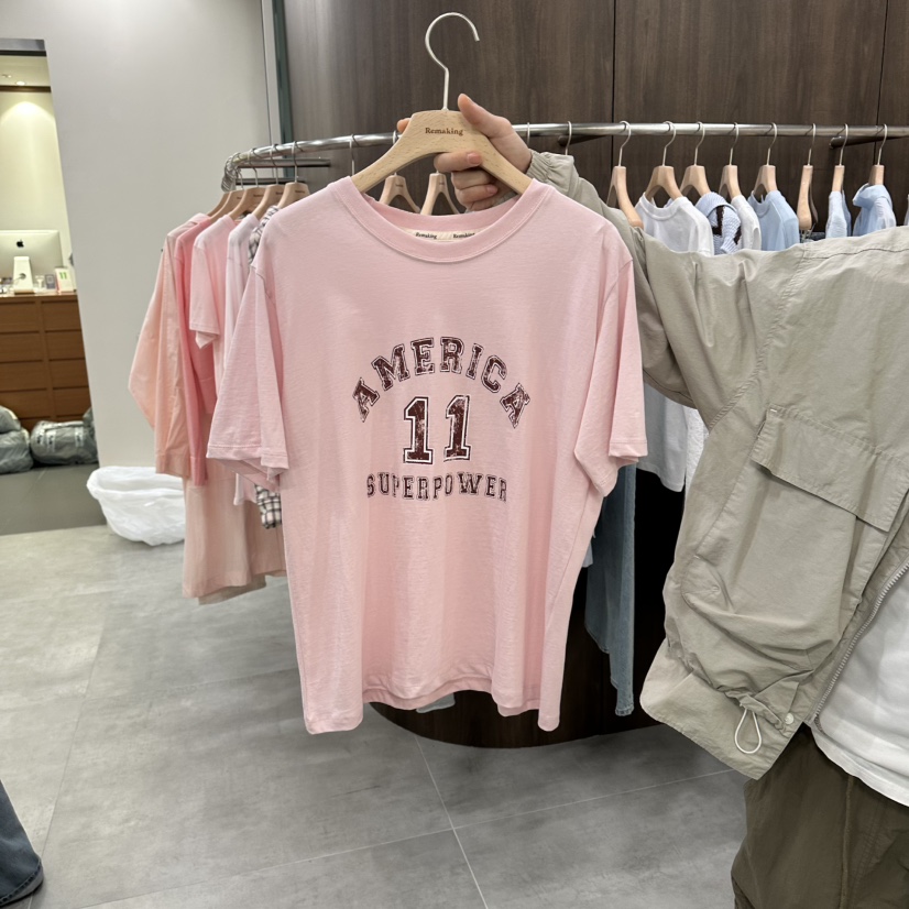 URBANSTORY/REMAKING韓國東大門直郵女士新款職業26春夏T恤Remaking/URBANSTORYT恤圖色1