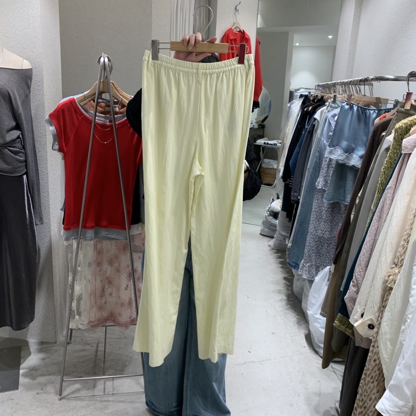 SSEMIENNE韓國代購女裝新款職業時尚26春夏人氣推薦休閑褲SSENIQUE休閑褲