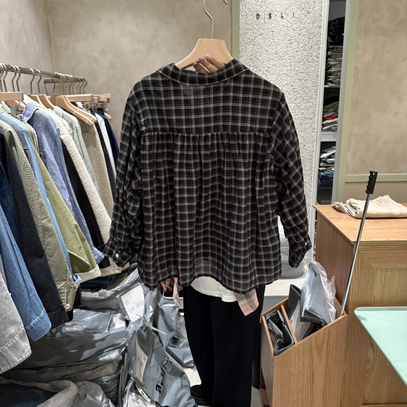 DELI JENNY韓國代購女士新品職業26春夏推薦人氣襯衫蕾絲衫DELI JENNY襯衫/蕾絲衫