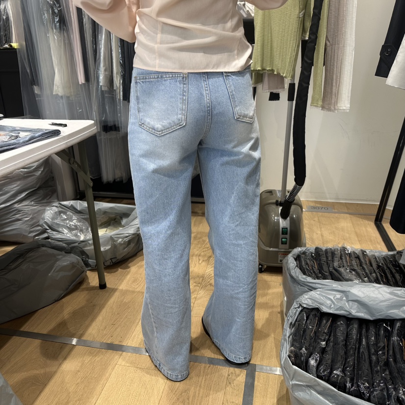 aube nunt韓國東大門代購女裝新款推薦人氣時尚熱賣牛仔褲aube nunt牛仔褲