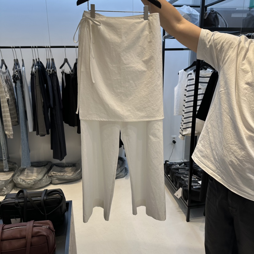 OSOO韓國直郵實拍女裝新款26春夏時尚熱賣人氣推薦裙褲套裝OSOO裙褲圖色1