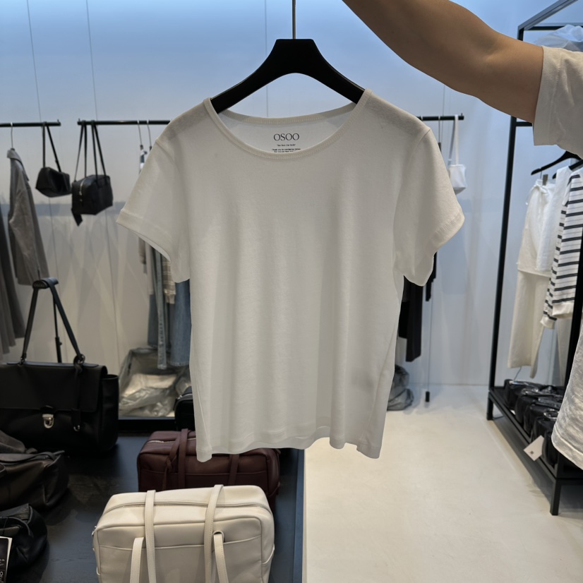 OSOO韓國代購女裝新品人氣職業26春夏時尚熱賣休閑推薦T恤OSOOT恤圖色1