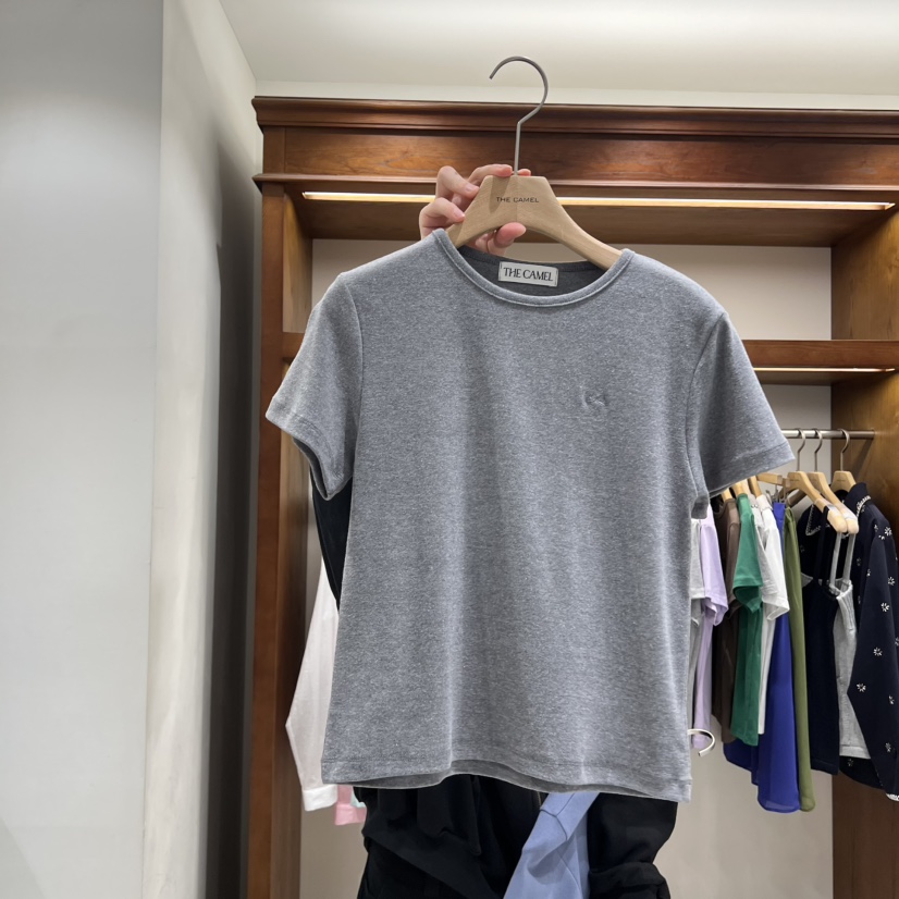 THE CAMEL韓國東大門直郵女裝新款26春夏T恤the came_l 家T恤圖色3
