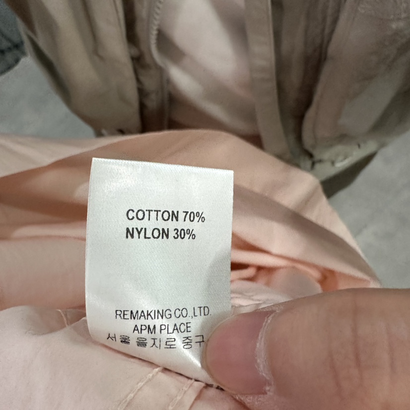 URBANSTORY/REMAKING韓國東大門代購女裝新款26春夏長款風衣Remaking/URBANSTORY長款風衣