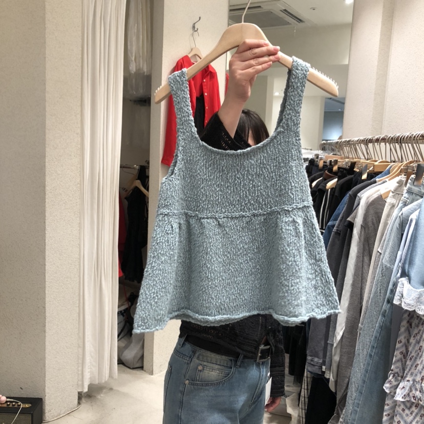 SSEMIENNE韓國代購女士新品職業推薦時尚休閑吊帶背心棉質SSENIQUE吊帶/背心