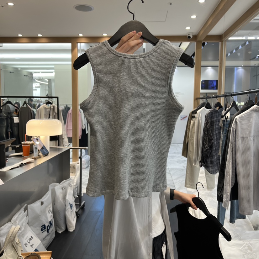 OBJECT韓國代購女士新款人氣推薦時尚熱賣職業26春夏吊帶背心OBJECT吊帶/背心