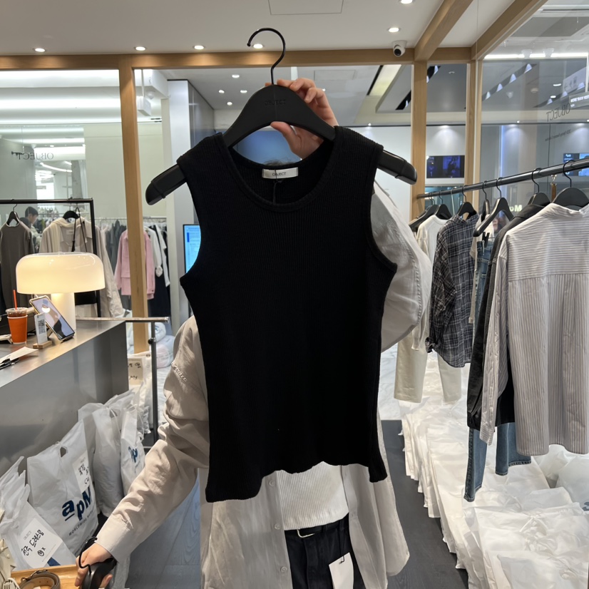 OBJECT韓國代購女士新款人氣推薦時尚熱賣職業26春夏吊帶背心OBJECT吊帶/背心圖色3