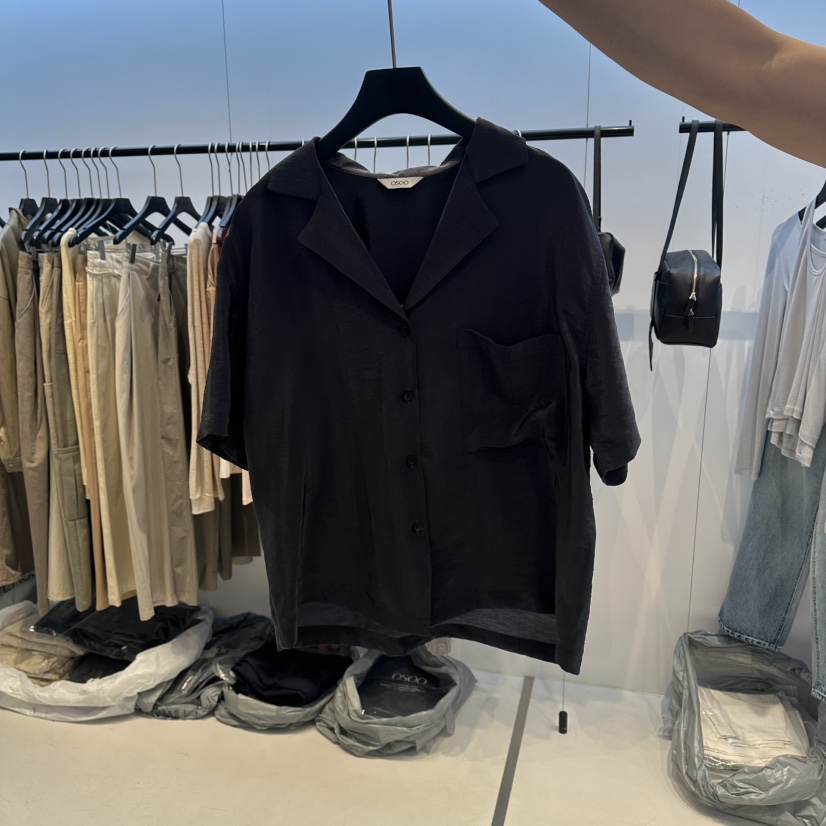 OSOO韓國代購女裝新款26春夏人氣職業推薦熱賣襯衫蕾絲衫OSOO襯衫/蕾絲衫圖色2