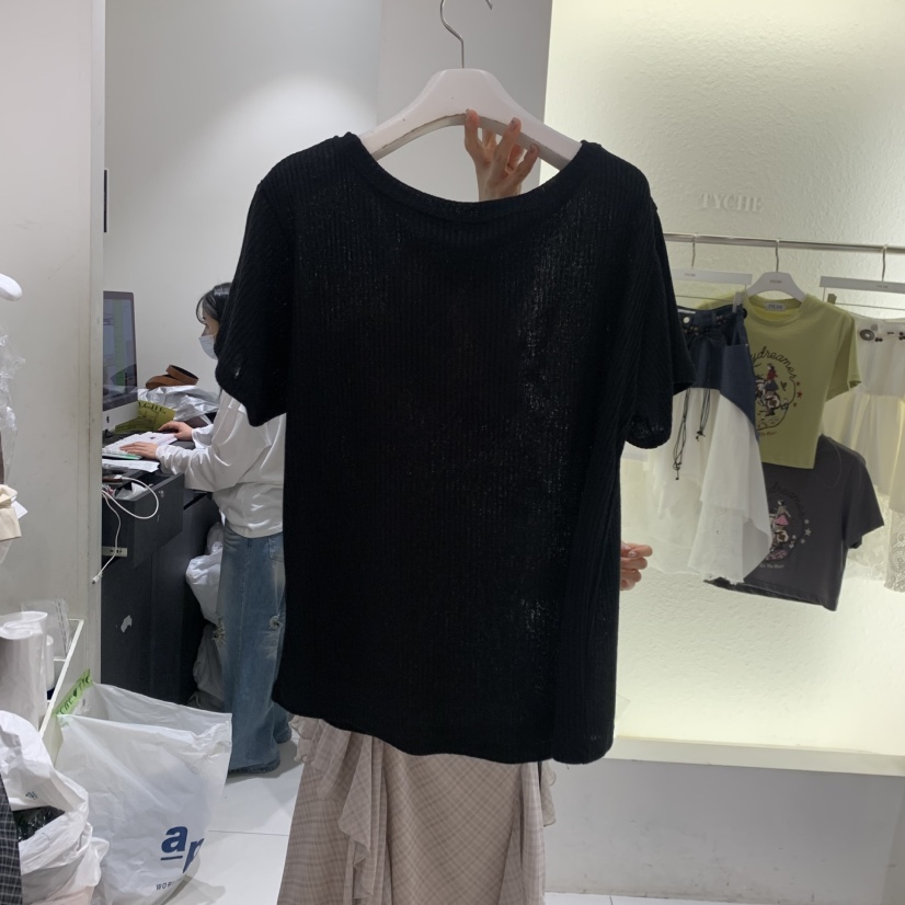 TYCHE韓國東大門代購女士新品職業推薦熱賣26春夏時尚T恤TYCHET恤