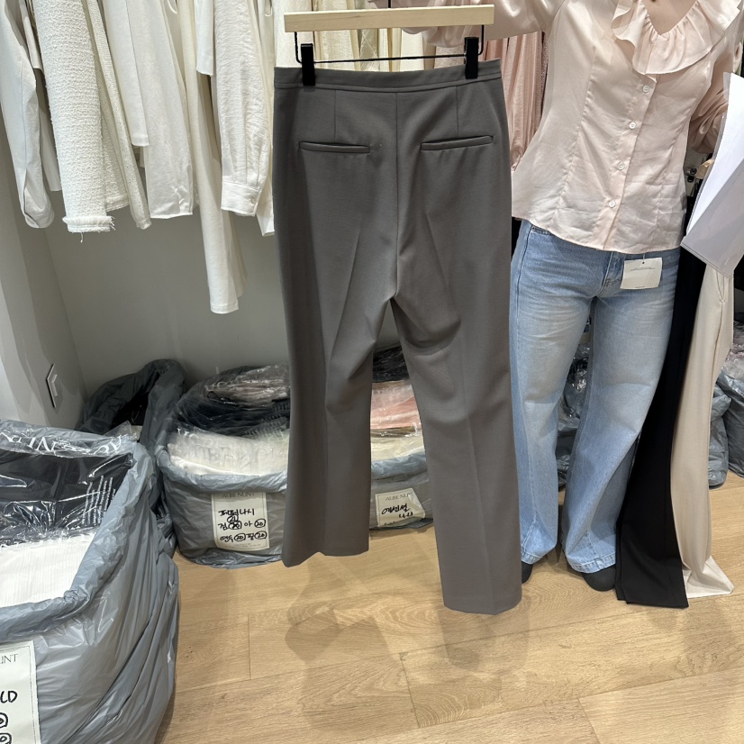 aube nunt韓國代購女士新款26春夏職業人氣推薦休閑休閑褲aube nunt休閑褲