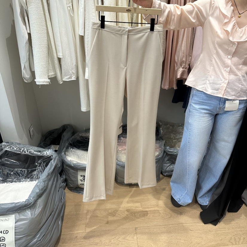 aube nunt韓國代購女士新款26春夏職業人氣推薦休閑休閑褲aube nunt休閑褲圖色1