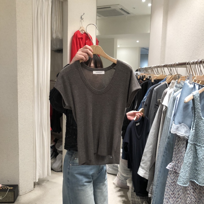 SSEMIENNE韓國代購女士新品推薦時尚職業熱賣休閑人氣T恤SSENIQUET恤圖色2