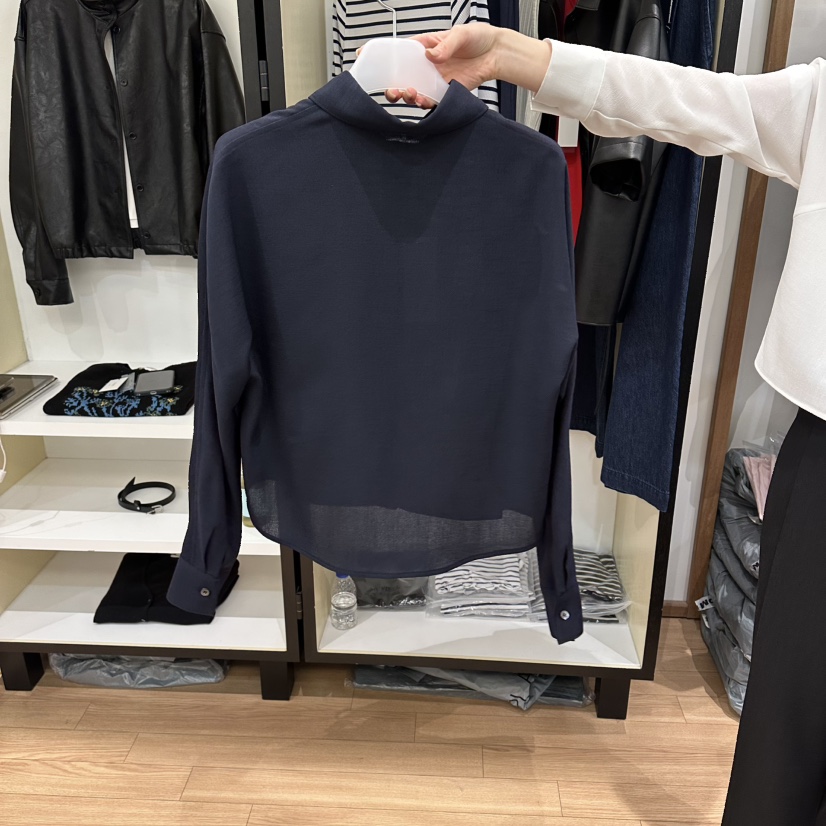 MUYBIEN韓國東大門直郵女士新款26春夏時尚人氣襯衫蕾絲衫MUYBIEN襯衫/蕾絲衫