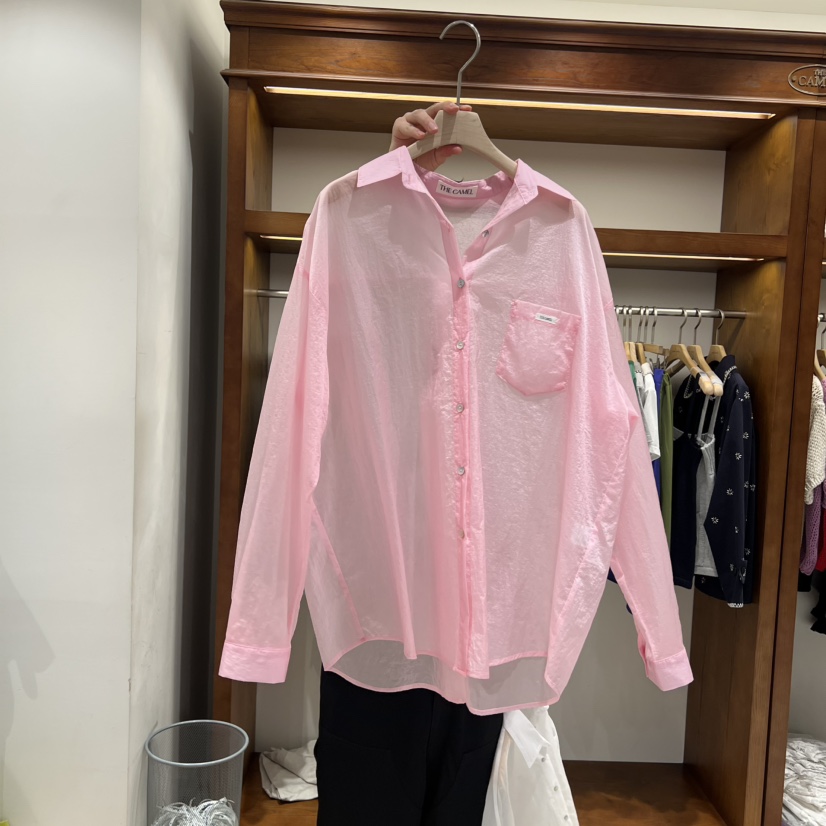 THE CAMEL韓國東大門直郵女裝新款職業襯衫蕾絲衫the came_l 家襯衫/蕾絲衫圖色2