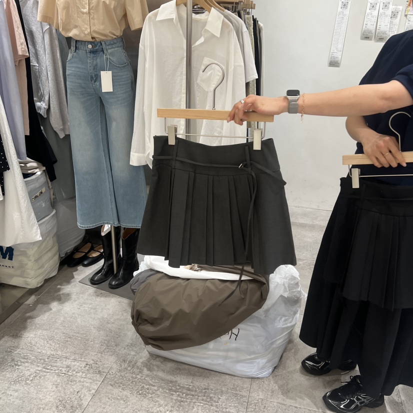 CHAE韓國代購女士新款職業26春夏推薦人氣熱賣休閑時尚短裙CHAE短裙圖色1