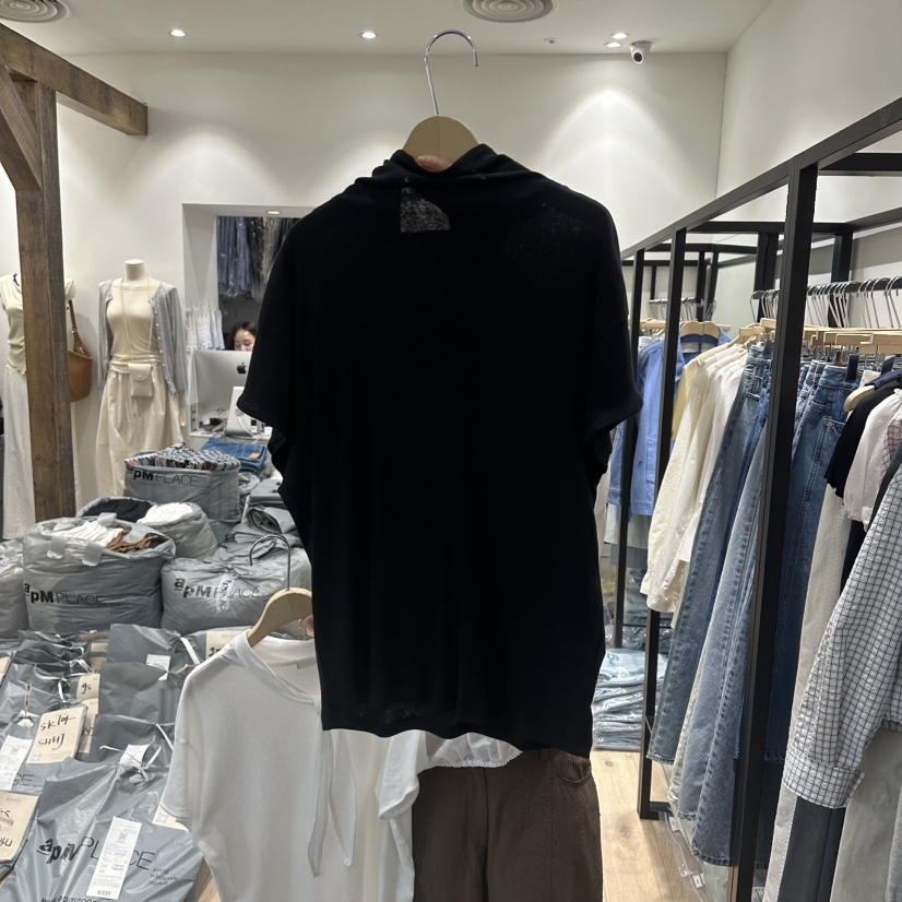 BRUNI/RICOTTA韓國東大門直郵女裝新品26春夏時尚T恤圍巾BRUNI/RICOTTAT恤圖色2