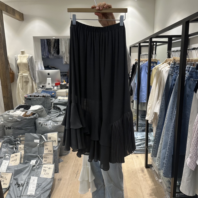 BRUNI/RICOTTA韓國直郵女士新款推薦時尚26春夏職業長裙BRUNI/RICOTTA長裙圖色2