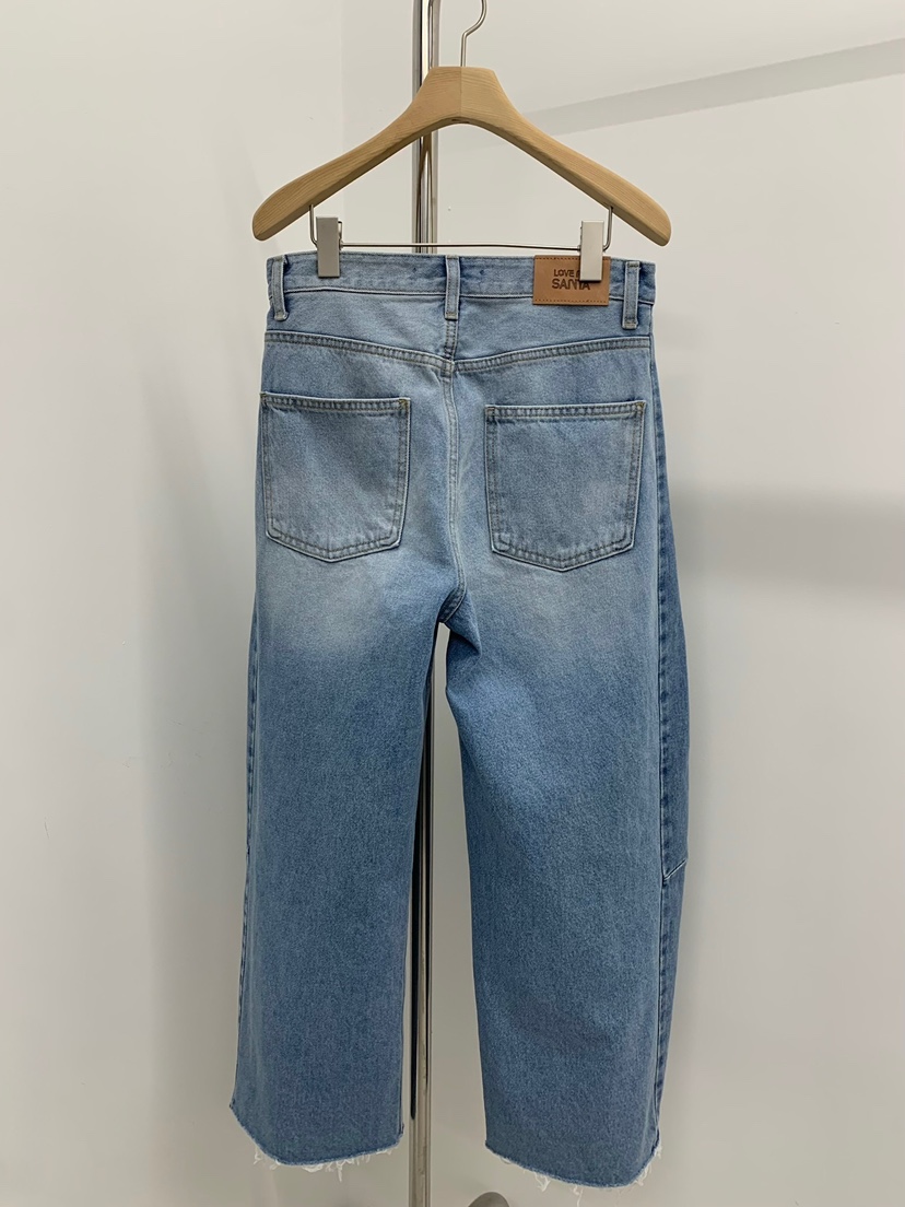 LOVE MY SANTA韓國代購女士新款休閑人氣職業熱賣牛仔褲Santa/LOVE MY SANTA牛仔褲