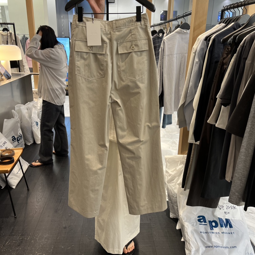 OBJECT韓國直郵實拍女士新款熱賣休閑時尚26春夏人氣休閑褲OBJECT休閑褲