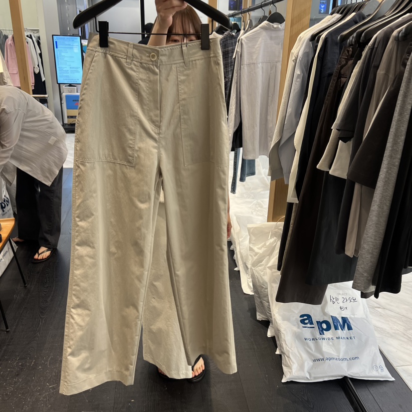 OBJECT韓國直郵實拍女士新款熱賣休閑時尚26春夏人氣休閑褲OBJECT休閑褲圖色2