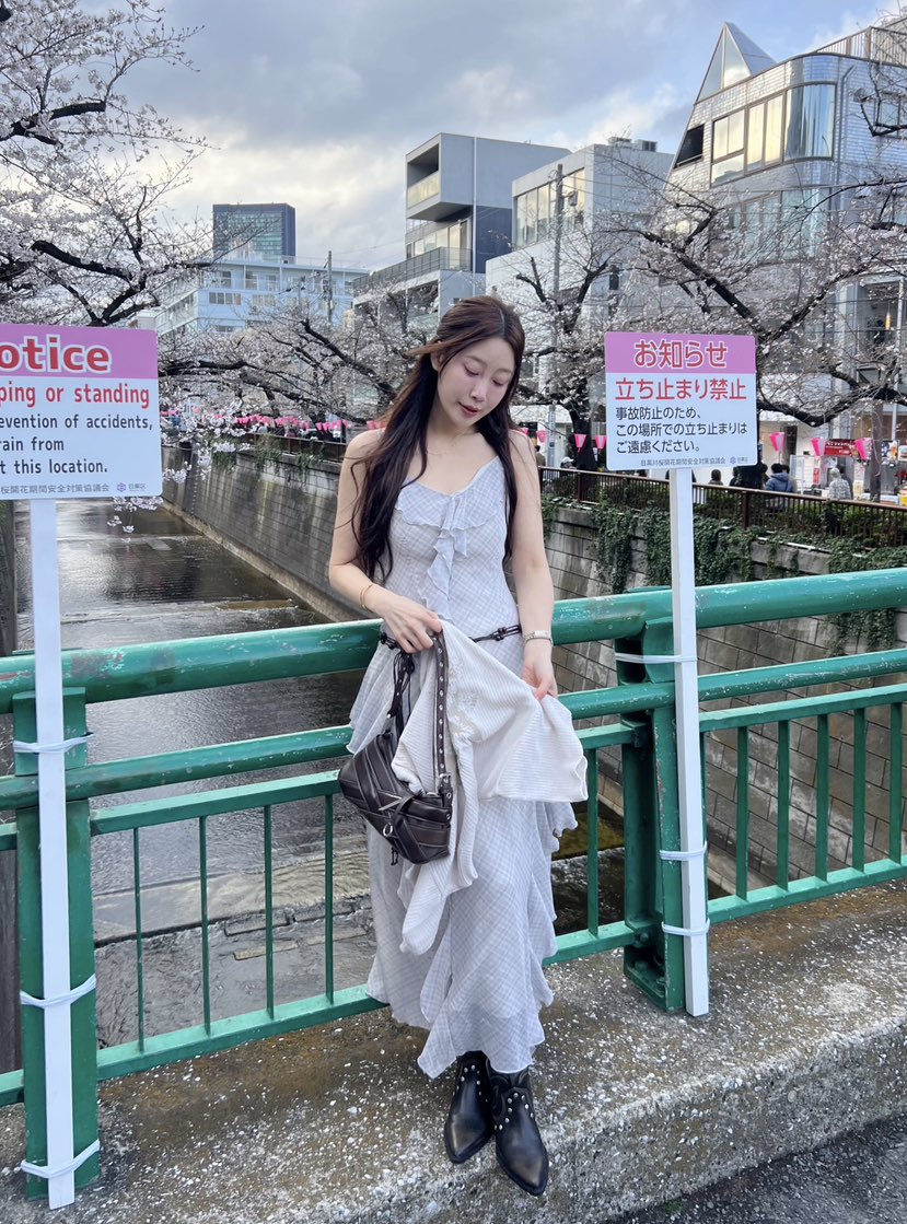 TYCHE韓國東大門直郵女裝新品休閑推薦時尚26春夏職業連衣裙TYCHE連衣裙