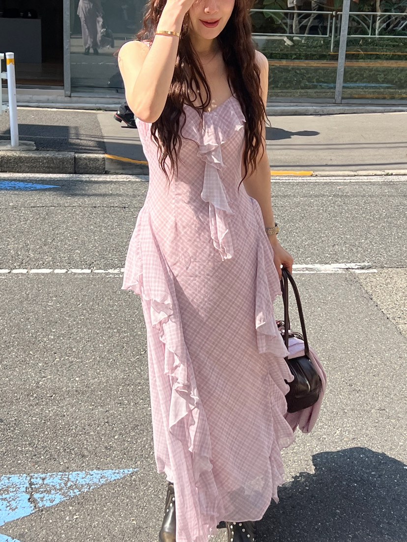 TYCHE韓國東大門直郵女裝新品休閑推薦時尚26春夏職業連衣裙TYCHE連衣裙圖色2