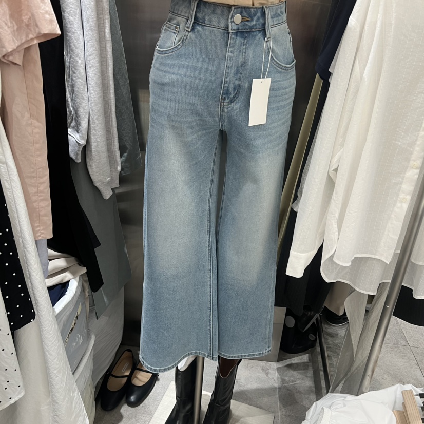 CHAE韓國直郵實拍女裝新品熱賣職業時尚26春夏推薦牛仔褲CHAE牛仔褲圖色1