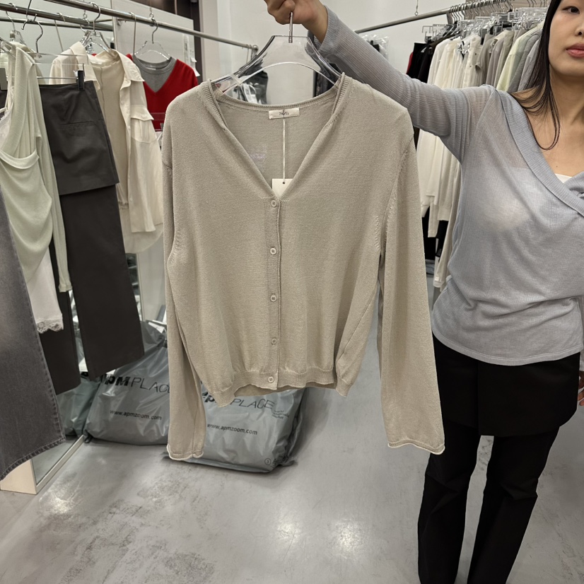 PAVEL韓國直郵女士新品推薦熱賣26春夏職業針織衫不含內搭PAVEL針織衫圖色3