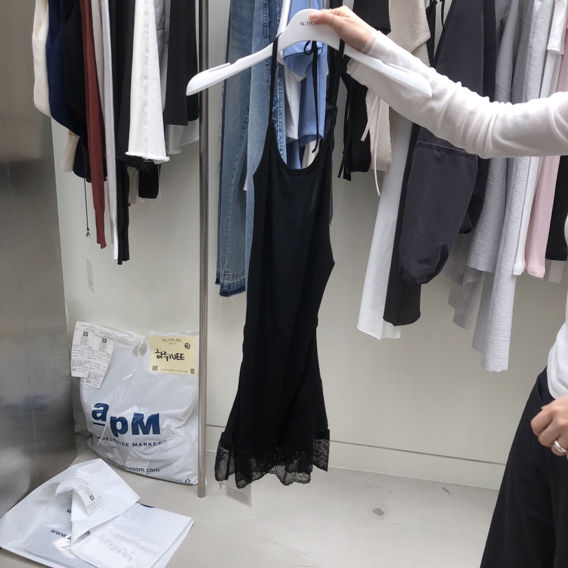 NUTPLAN韓國直郵實拍女士新款人氣熱賣休閑吊帶背心不含內搭NUTPLAN吊帶/背心圖色2