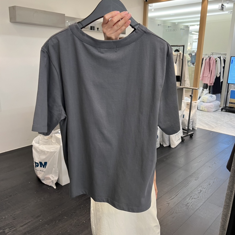 OBJECT韓國直郵女裝新品職業休閑熱賣人氣推薦時尚26春夏T恤OBJECTT恤