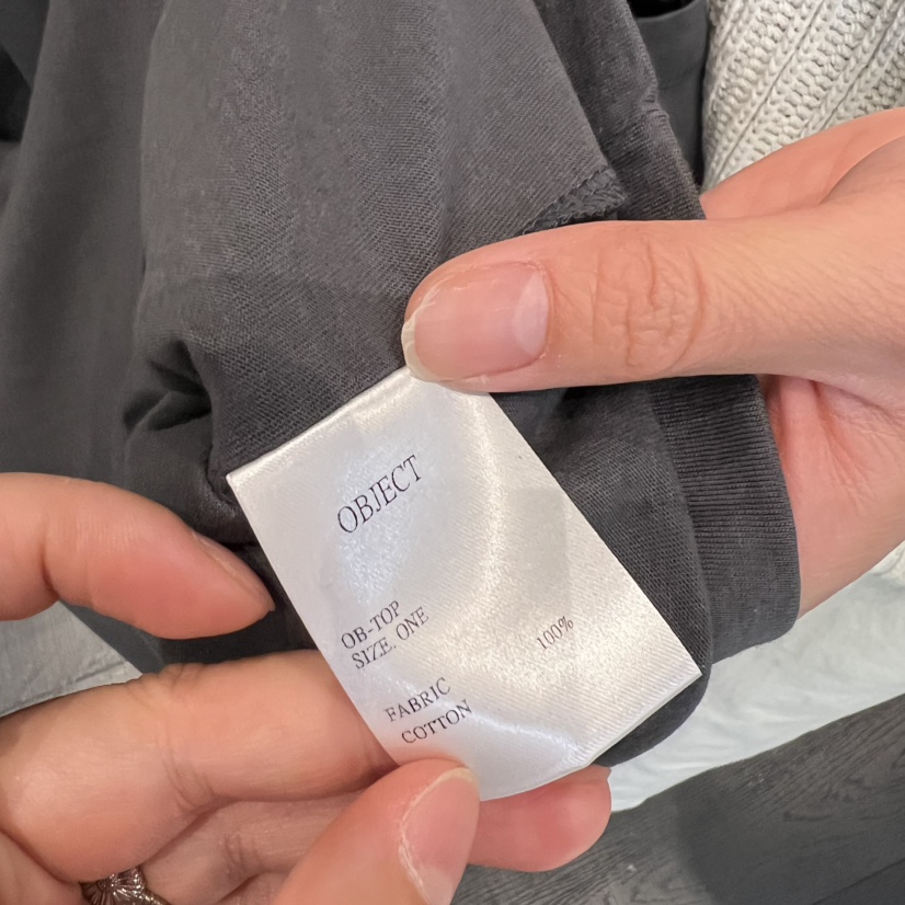 OBJECT韓國直郵女裝新品職業休閑熱賣人氣推薦時尚26春夏T恤OBJECTT恤