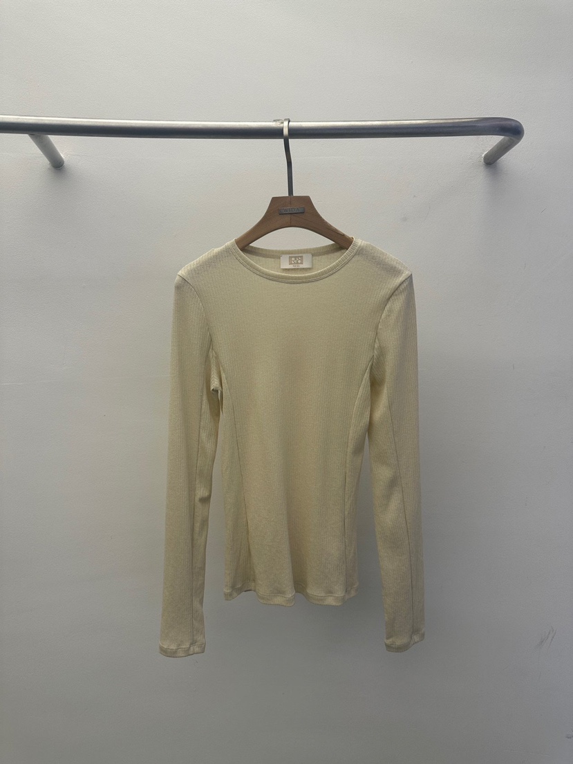 WIDA-P/RENEJ韓國代購女士新品職業26春夏人氣推薦長袖T恤WIDA-P/RENEJ長袖T恤圖色1