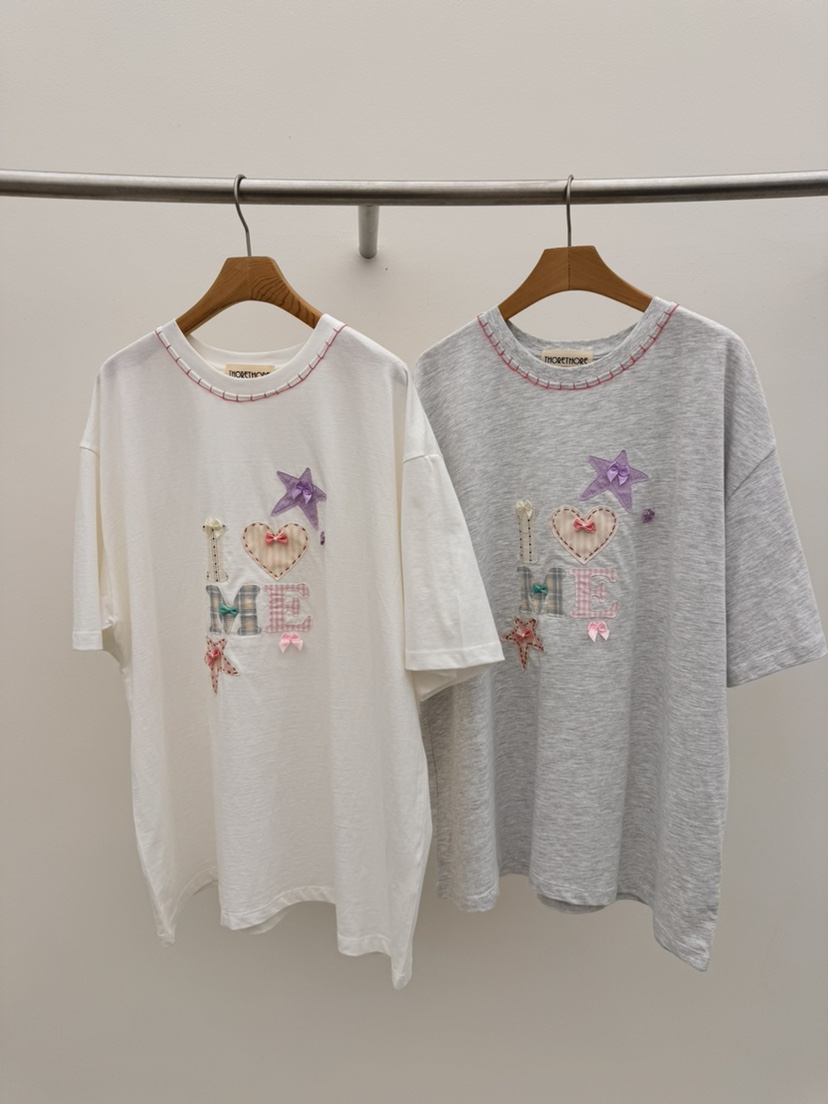 THORE韓國東大門直郵女士新款職業推薦熱賣時尚休閑26春夏T恤THORET恤