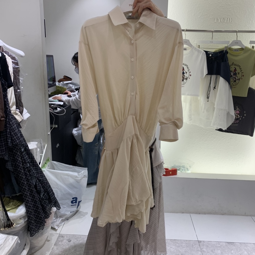 TYCHE韓國東大門直郵女裝新品人氣休閑26春夏熱賣推薦連衣裙TYCHE連衣裙圖色1