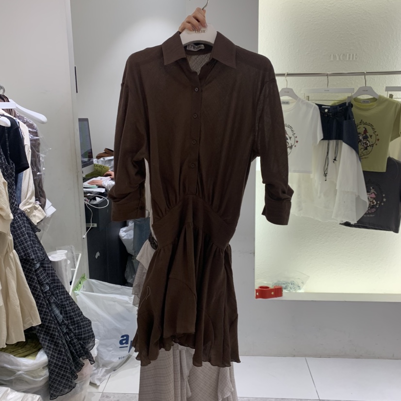 TYCHE韓國東大門直郵女裝新品人氣休閑26春夏熱賣推薦連衣裙TYCHE連衣裙圖色2