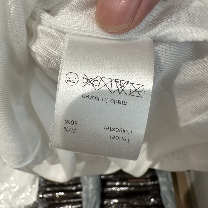 aube nunt韓國直郵女裝新款26春夏職業長袖T恤假兩件套裝aube nunt長袖T恤