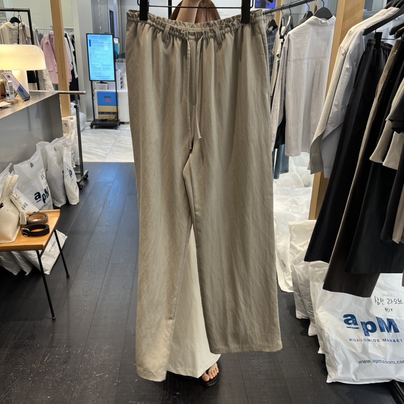 OBJECT韓國直郵女裝新品人氣熱賣職業26春夏推薦休閑休閑褲OBJECT休閑褲圖色1