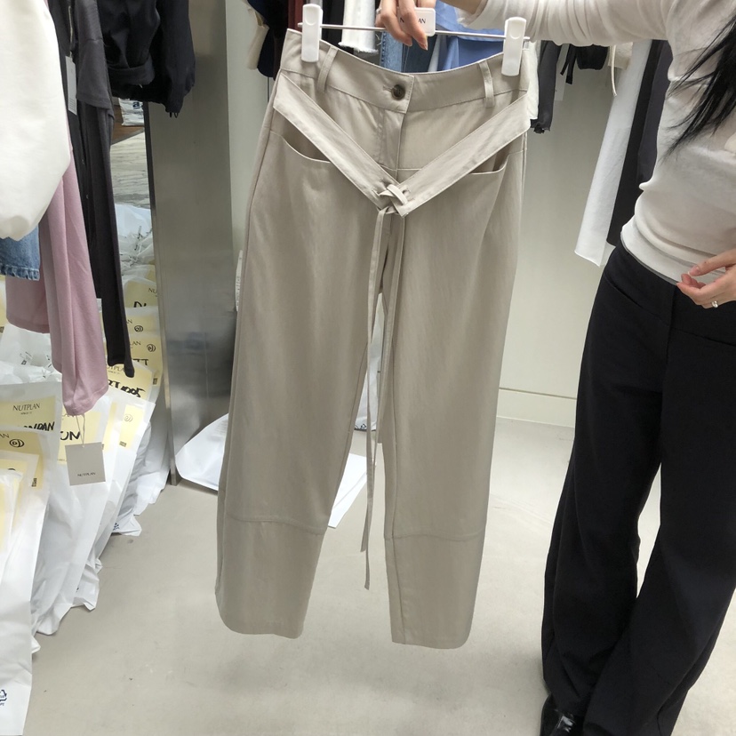 NUTPLAN韓國直郵女士新款時尚人氣推薦休閑職業熱賣休閑褲NUTPLAN休閑褲圖色1