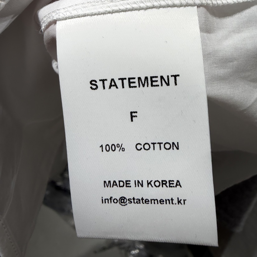 STATEMENT韓國代購女裝新款熱賣時尚26春夏職業襯衫蕾絲衫STATEMENT襯衫/蕾絲衫