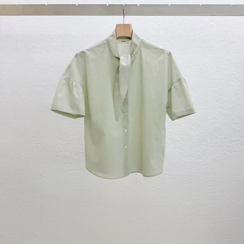 STATEMENT韓國代購女裝新款熱賣時尚26春夏職業襯衫蕾絲衫STATEMENT襯衫/蕾絲衫圖色2