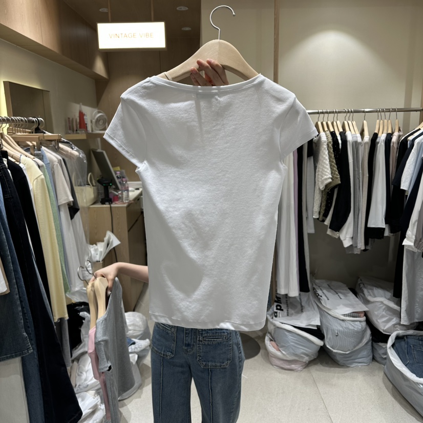 VINTAGE VIBE韓國代購女裝新款職業時尚熱賣推薦休閑T恤VINTAGE VIBET恤
