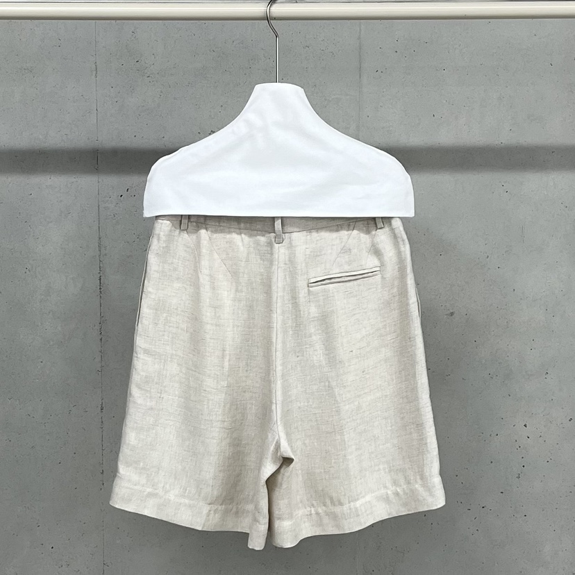 HELDER-P韓國直郵女裝新款26春夏推薦休閑時尚短褲亞麻布HELDER短褲