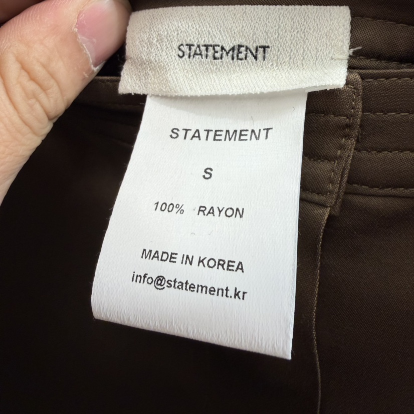 STATEMENT韓國東大門直郵女裝新款休閑時尚熱賣人氣推薦長裙STATEMENT長裙