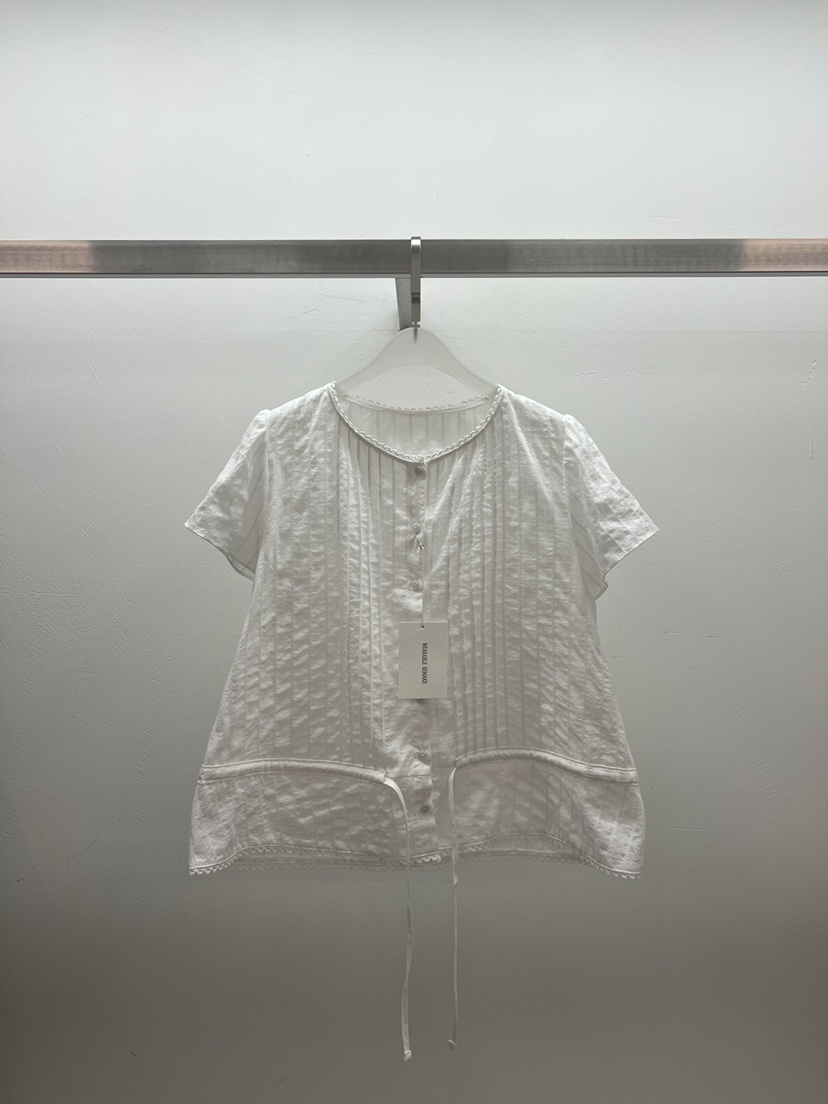 WEARABLE-L韓國直郵實拍女裝新款熱賣休閑26春夏襯衫蕾絲衫WEARABLE襯衫/蕾絲衫圖色1