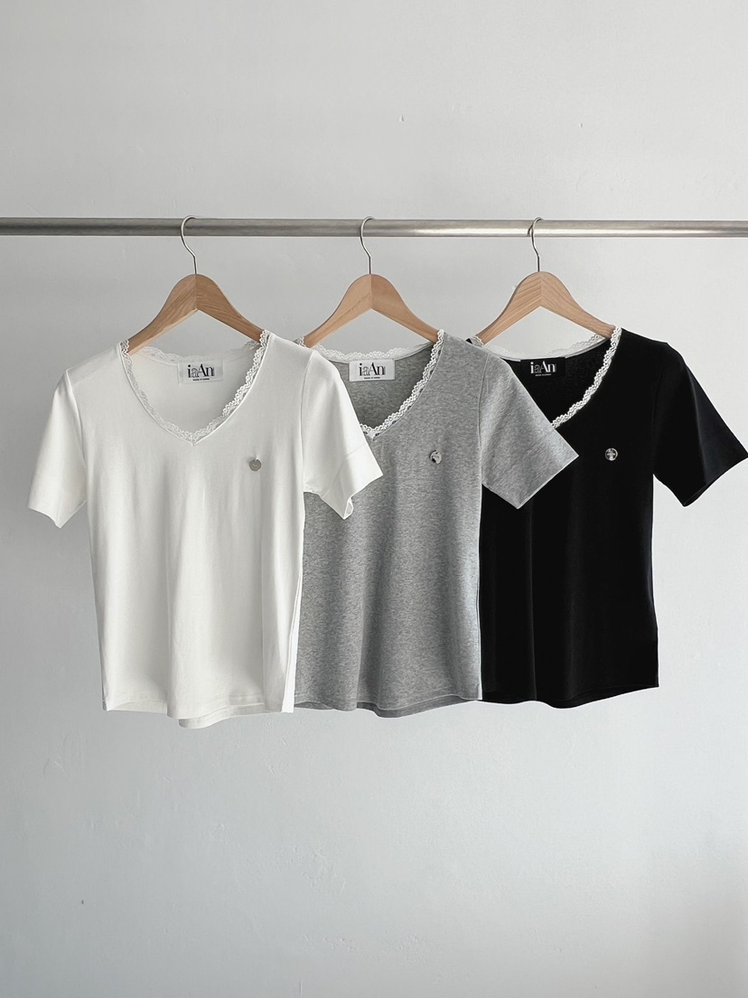 IAAN韓國直郵女士新品熱賣推薦休閑時尚人氣職業26春夏T恤iaAnT恤