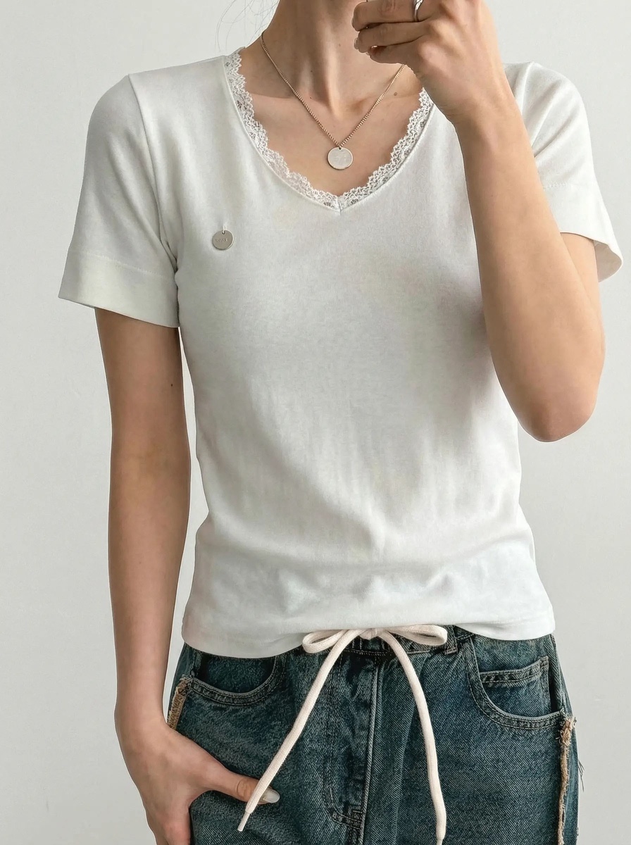 IAAN韓國直郵女士新品熱賣推薦休閑時尚人氣職業26春夏T恤iaAnT恤