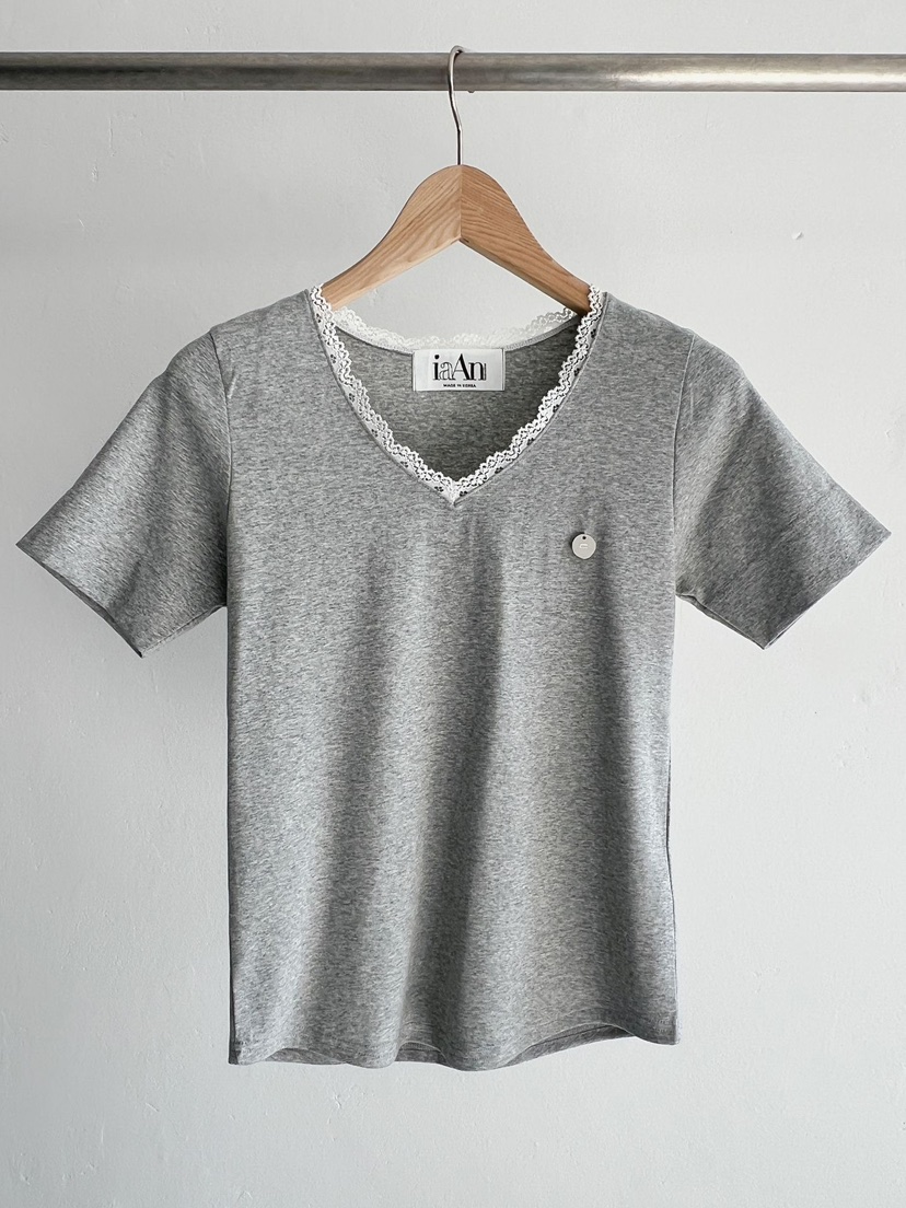 IAAN韓國直郵女士新品熱賣推薦休閑時尚人氣職業26春夏T恤iaAnT恤圖色2