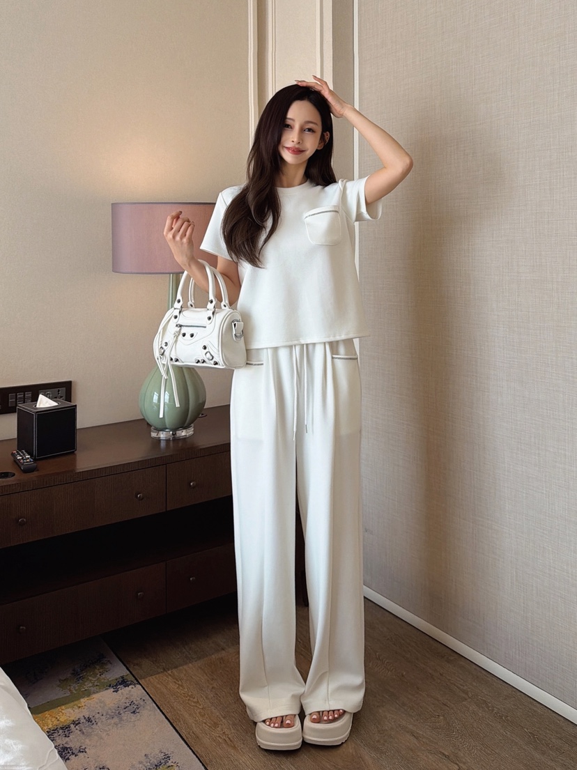 CLOTH韓國直郵女士新款熱賣休閑26春夏推薦職業時尚人氣套裝CLOTH套裝